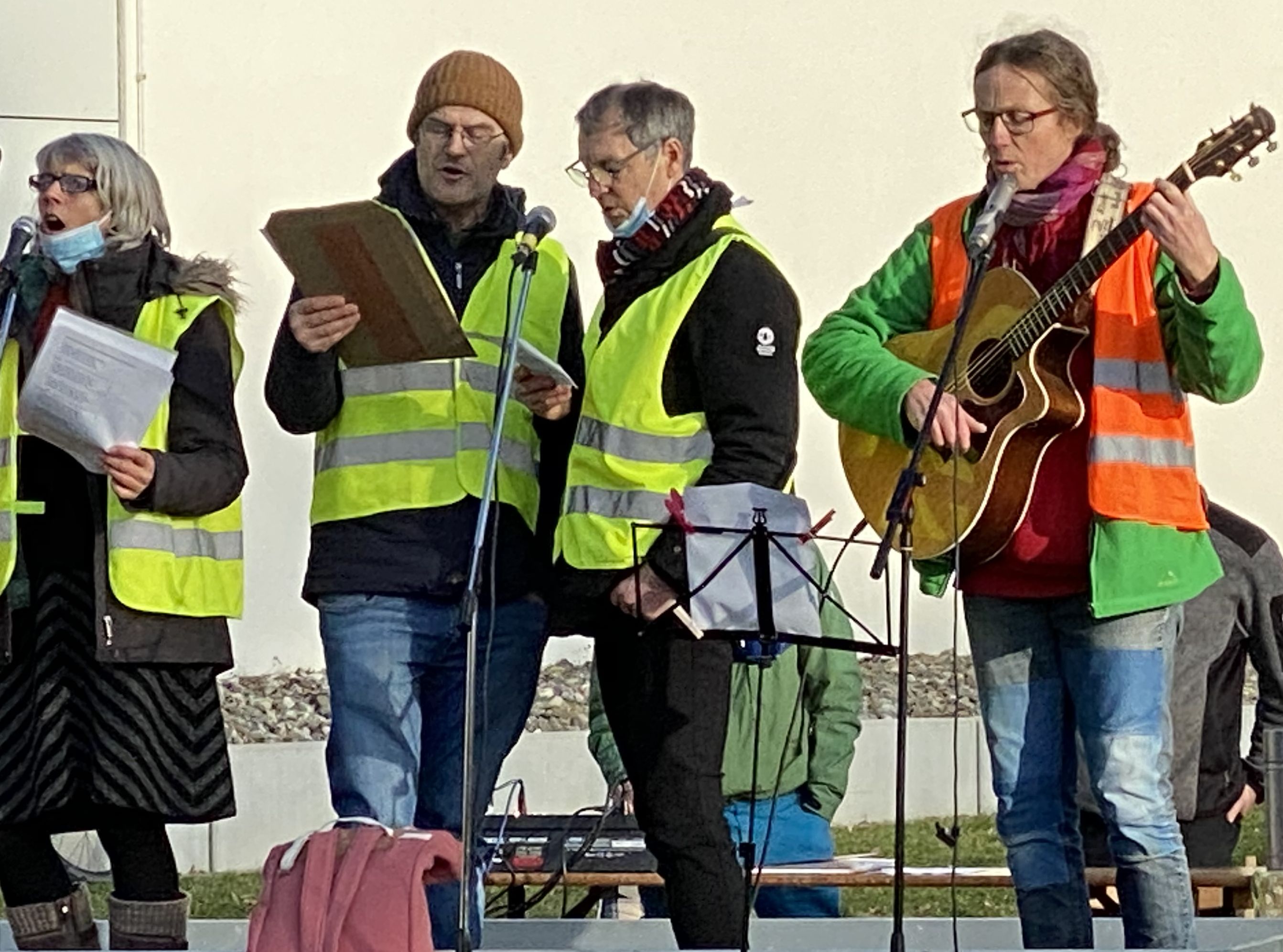 Letzte Demo „Wir sind die rote Linie“ unter alter Organisation