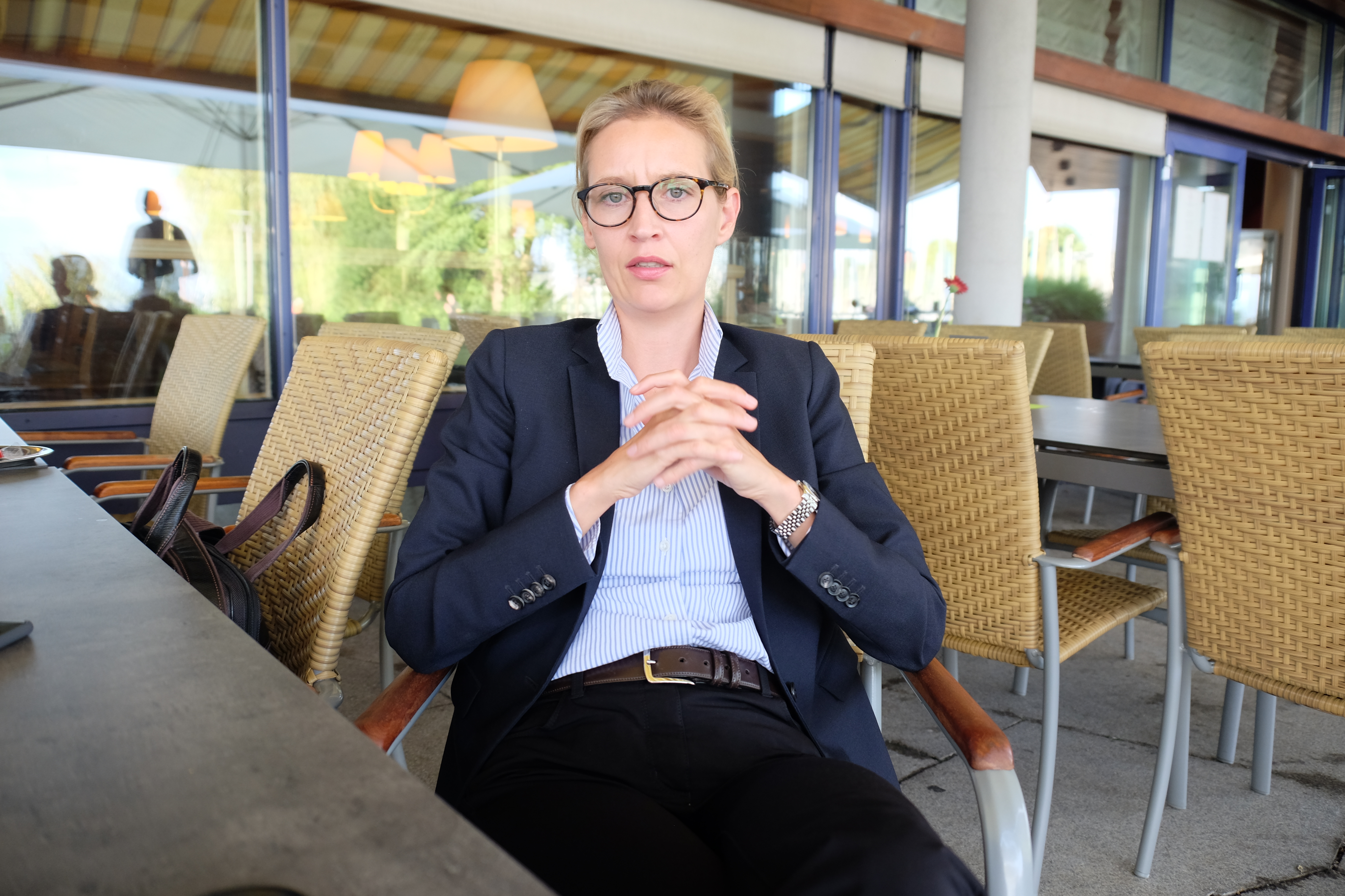 Alice Weidel in Friedrichshafen. (Bild: Stef Manzini)