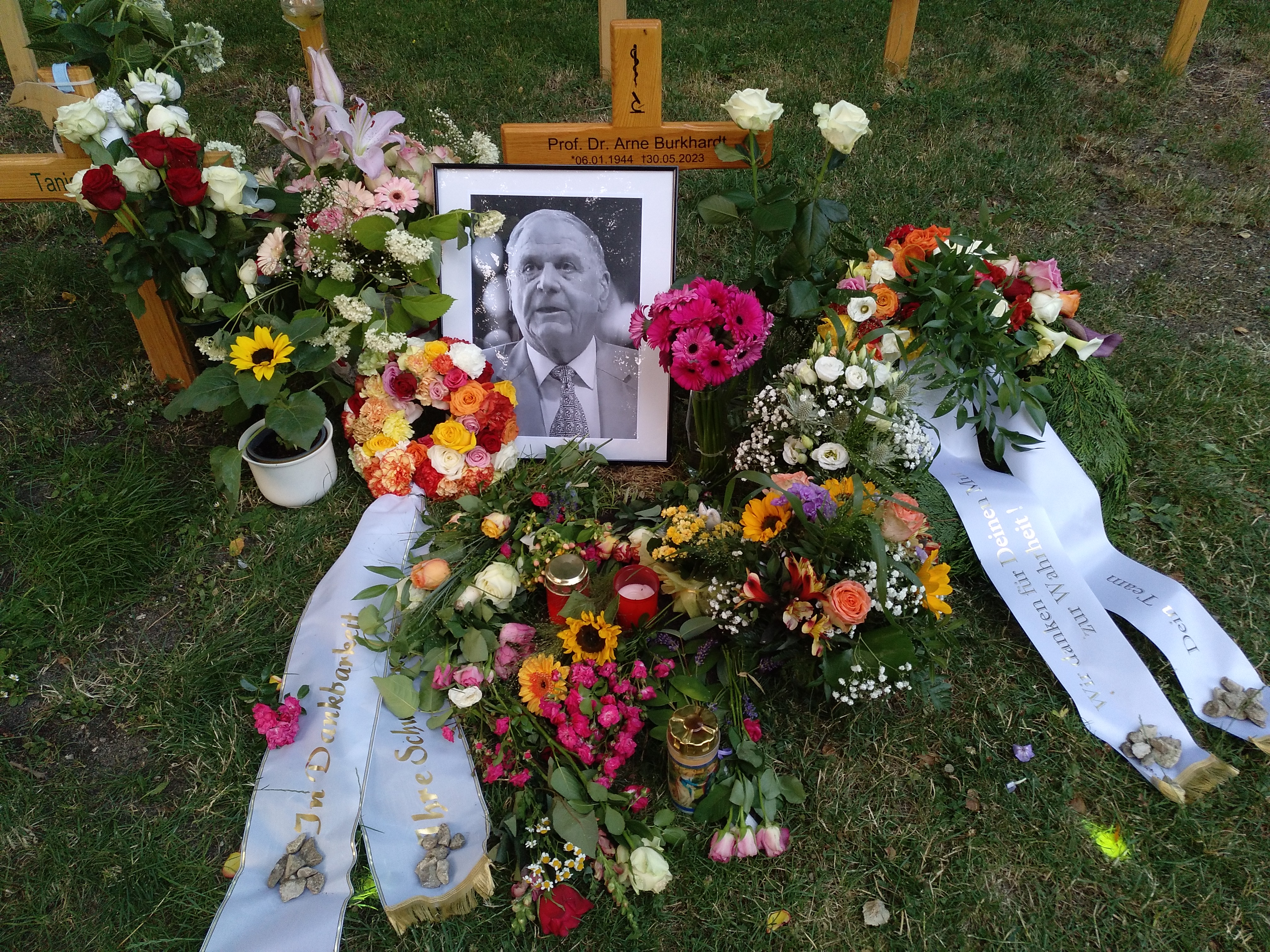 Abschied von Arne Burkhardt