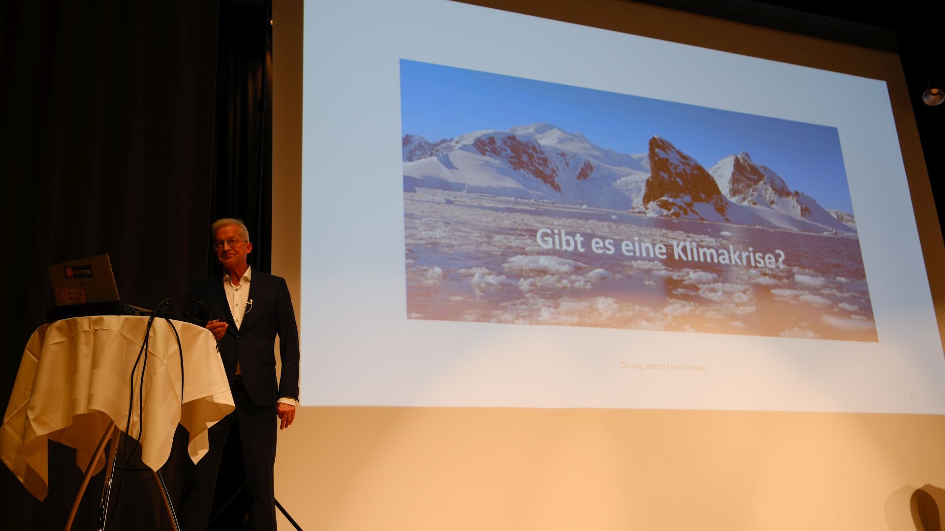 Was auf dem Spiel steht, ist nicht die Umwelt. Es ist unsere Freiheit. Bernd Fleischmann.