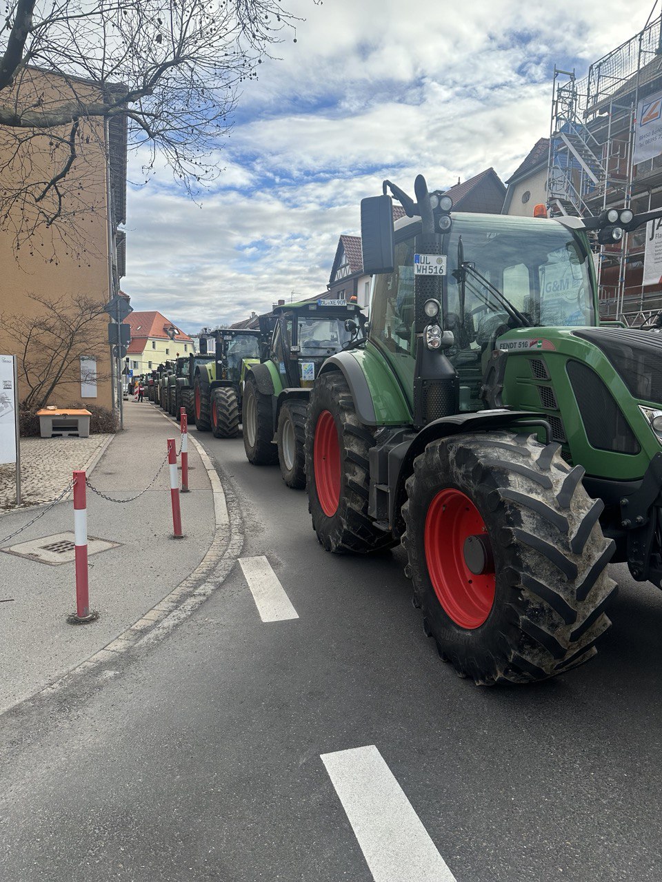 Pfefferspray gegen Bauern. Aschermittwoch der Grünen in Biberach abgesagt.