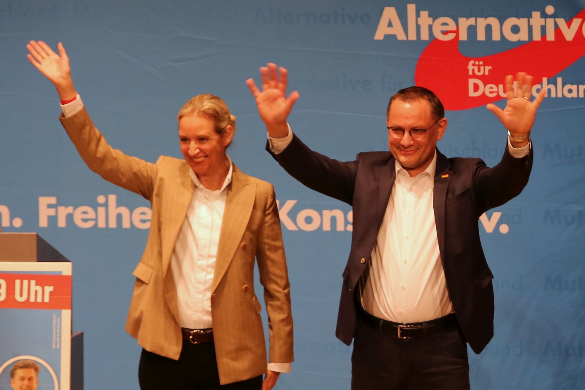 Alice Weidel, AfD: Es geht um Freiheit oder Totalitarismus.