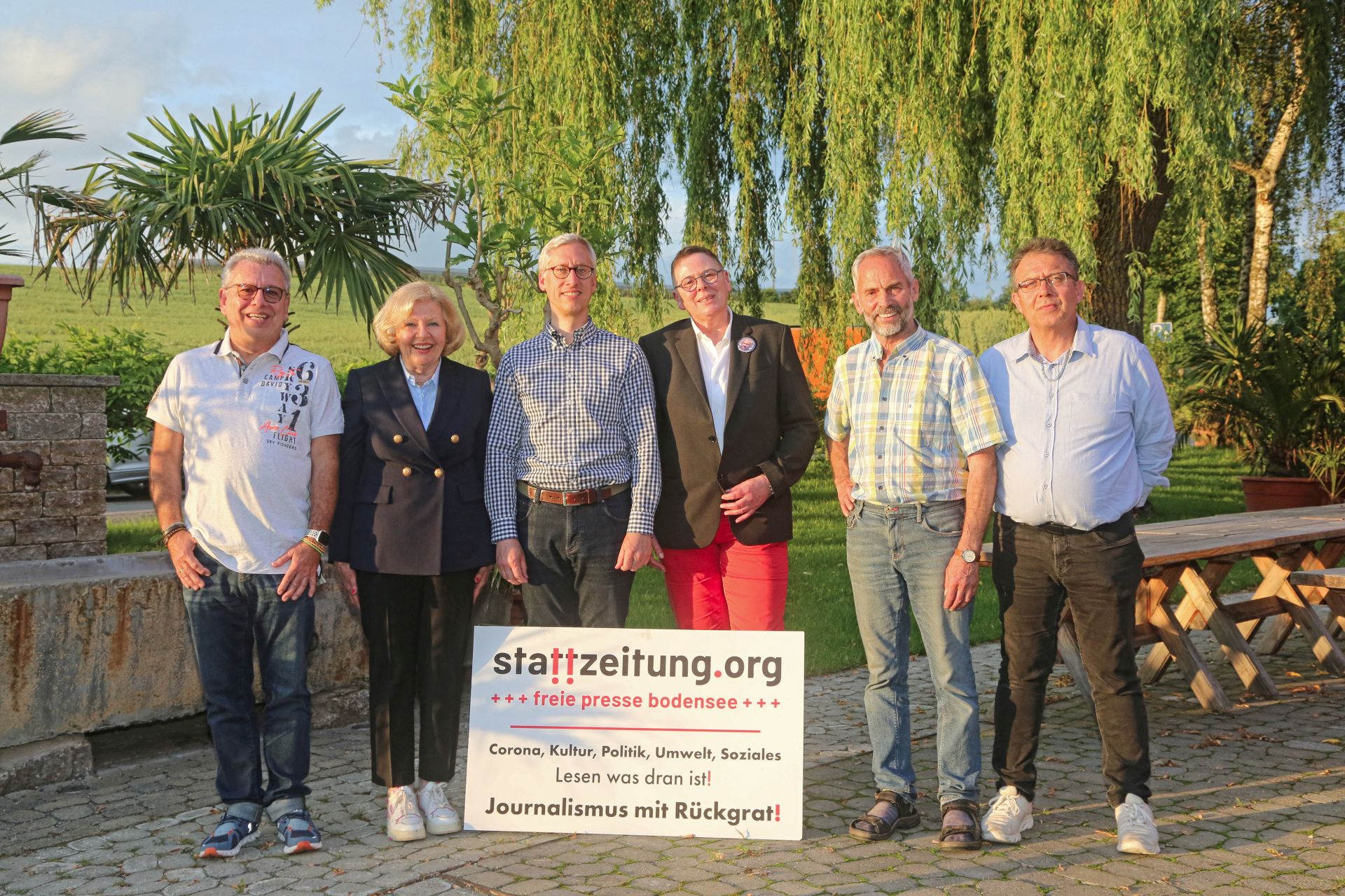 Podiumsdiskussion mit AfD-Kandidaten von stattzeitung.org, Alt-Parteien blieben zuhause.