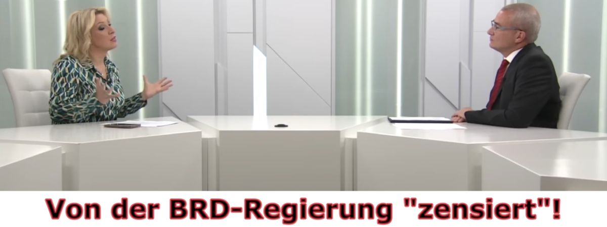 Hier ist das "zensierte" Compact-Interview, vom 13. Juli 2024, mit der Kreml-Sprecherin Marija Sacharowa.