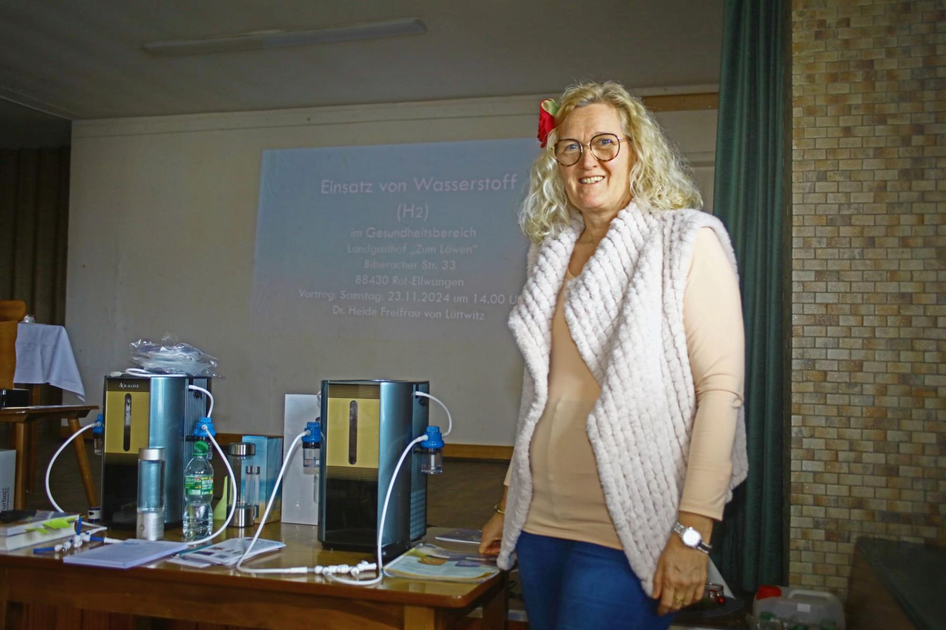 Dr. med. Freifrau von Lüttwitz: Wasserstofftherapie ist auf dem Vormarsch