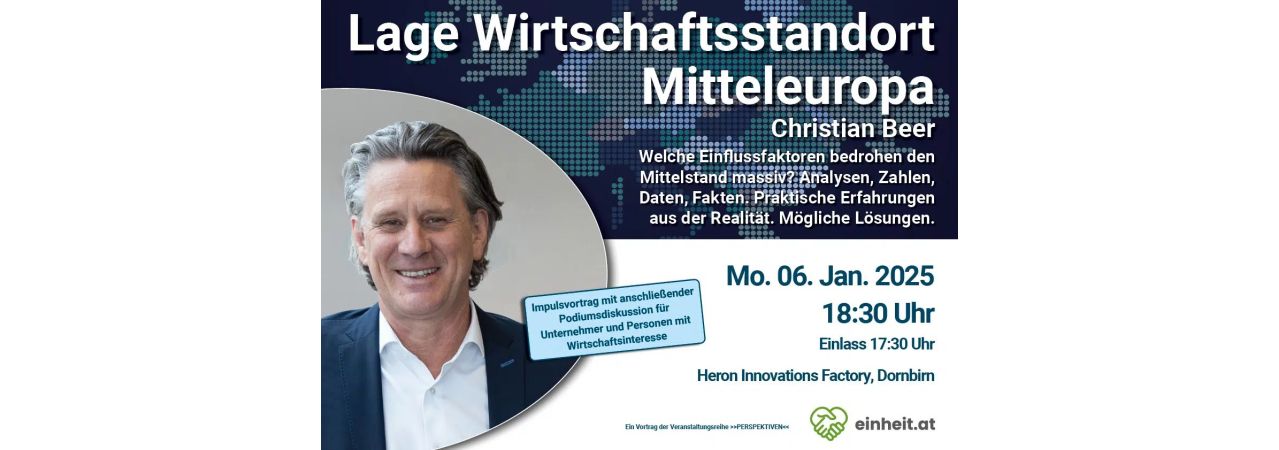 Der Mittelstand ist das Rückgrat der Gesellschaft.