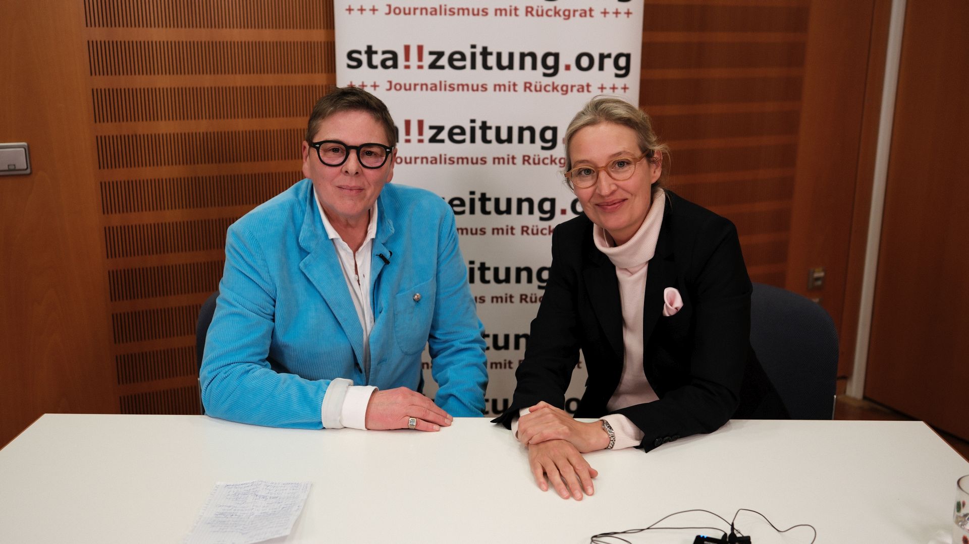 Die Spannung steigt! Alice Weidel zu ihrem “X-Talk mit Musk”.