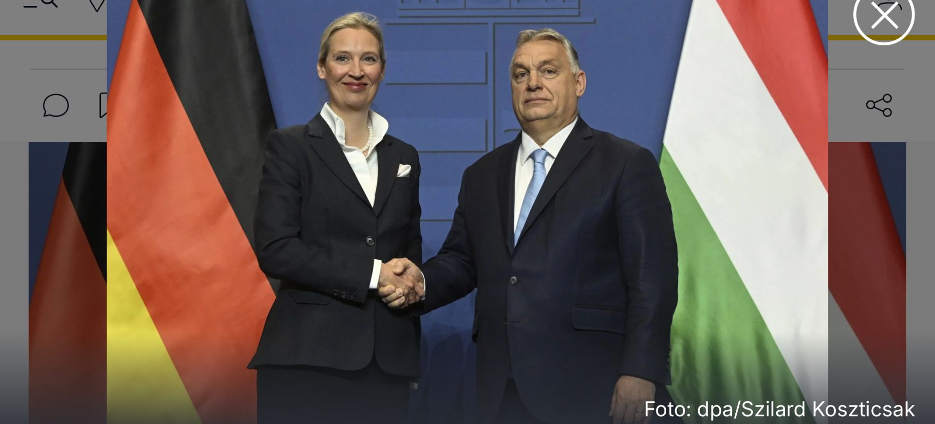 Weidel trifft Orbán. Bahnbrechend für Europa?