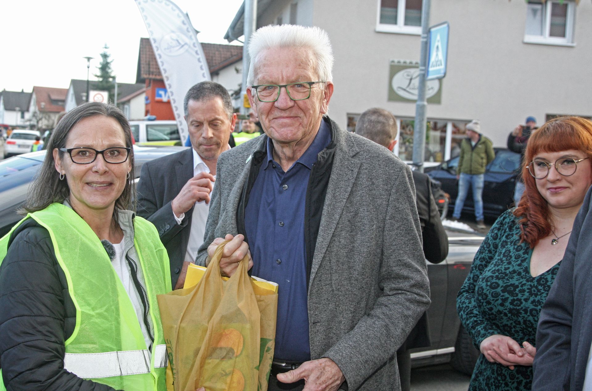 Ministerpräsident Winfried Kretschmann: Der Altdorfer Wald wäre ohne Windräder dem Untergang geweiht.