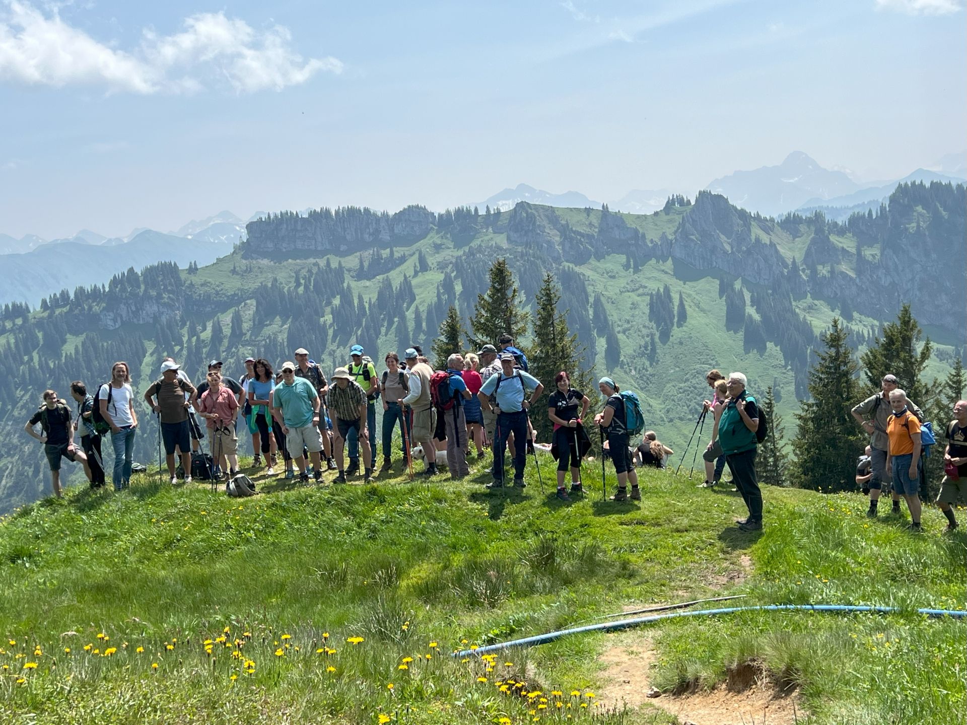 Pfingstausflug mit Vortrag. Die AfD in 1.787 Meter Höhe.