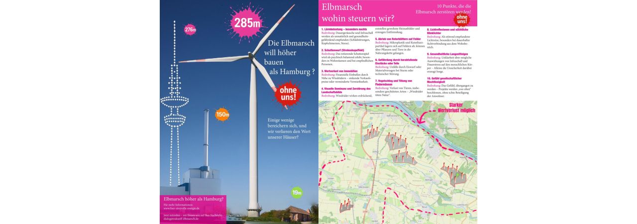Windkraftgegner Süd und Nord vereinigt euch!