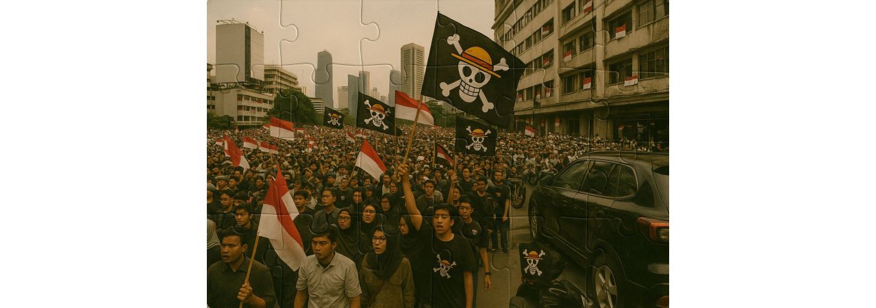 Indonesien unter neuer Flagge – Wenn Protest Popkultur wird