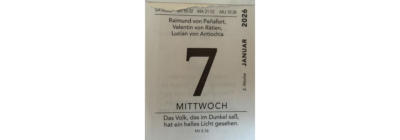 Jenseits der Stille.