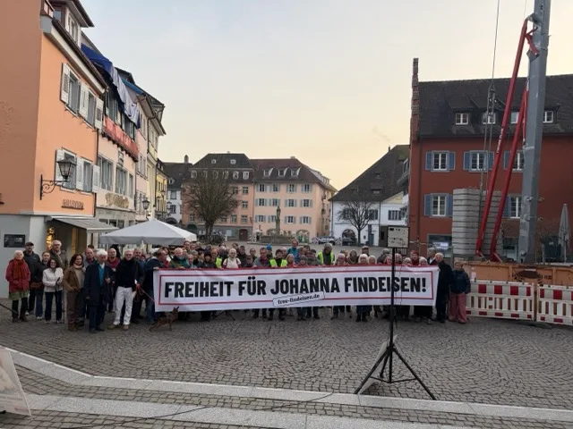 Freiheit für Findeisen. Mahnwache am 10. April 2026